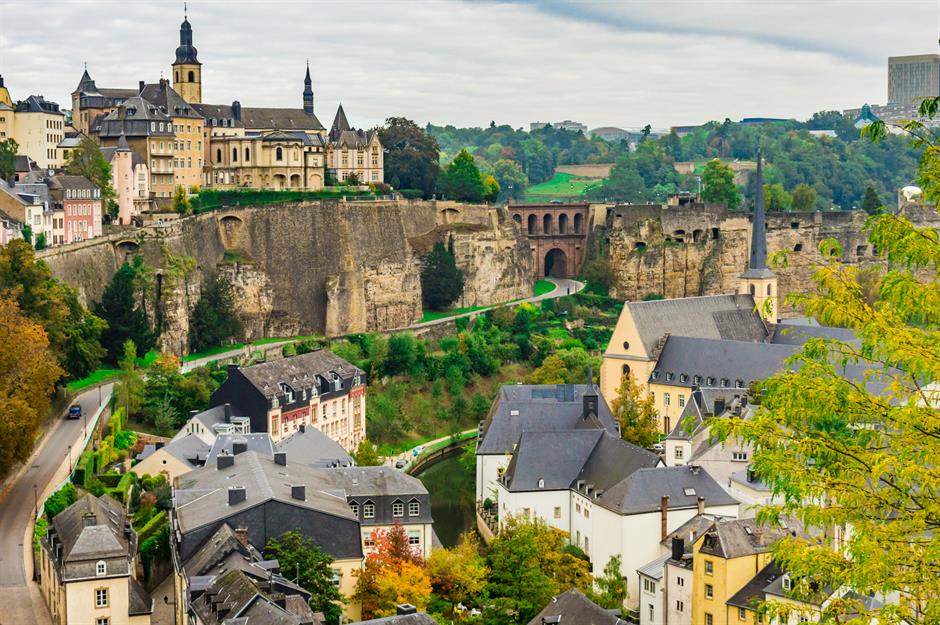 Joint 15th: Luxembourg, 38.1 hours per week